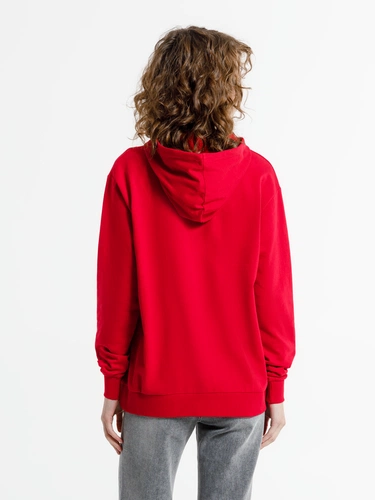 Худи унисекс Westray, красное Худи унисекс Westray, красное