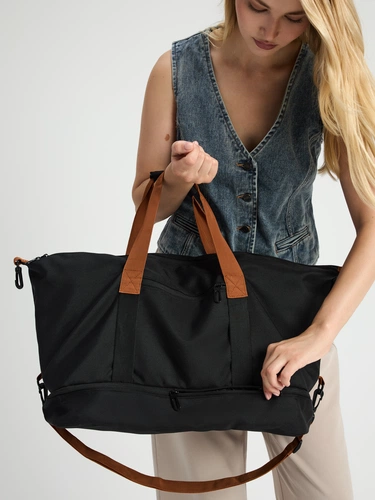 Сумка дорожная Incluso, черная Сумка дорожная Incluso, черная