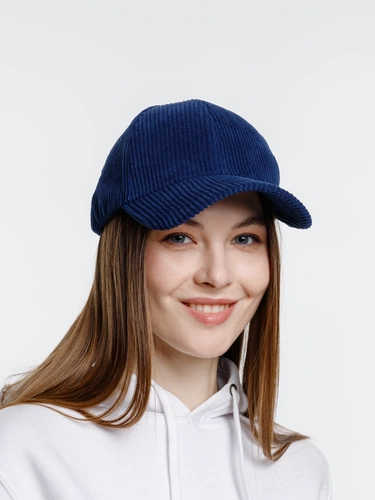 Бейсболка Soft Core, темно-синяя Бейсболка Soft Core, темно-синяя