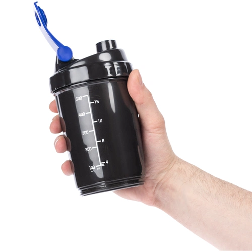 Спортивный шейкер Tonus, черно-синий Спортивный шейкер Tonus, черно-синий