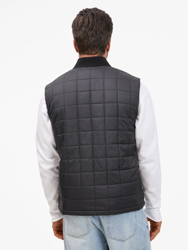 Жилет унисекс Warmbridge, черный Жилет унисекс Warmbridge, черный