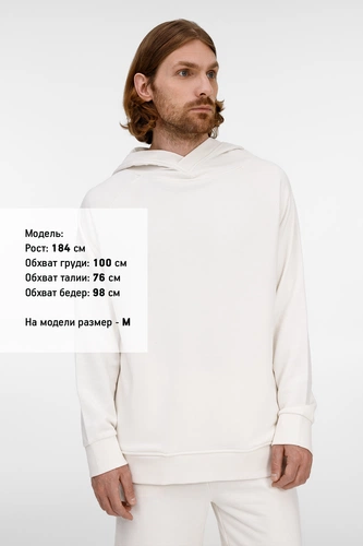 Худи унисекс H5, молочно-белое Худи унисекс H5, молочно-белое