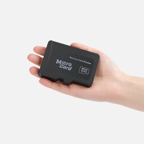 Футляр для карт памяти и SIM-карт Multitask, черный Футляр для карт памяти и SIM-карт Multitask, черный