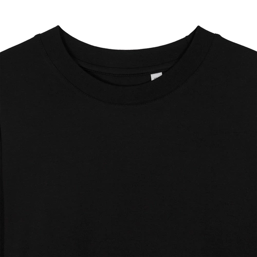 Футболка оверсайз унисекс Lavinia, черная Футболка оверсайз унисекс Lavinia, черная