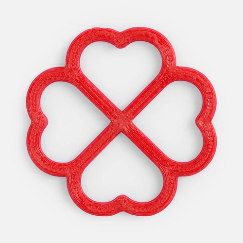 Подвеска Flora, 3D-печать на заказ, клевер Подвеска Flora, 3D-печать на заказ, клевер