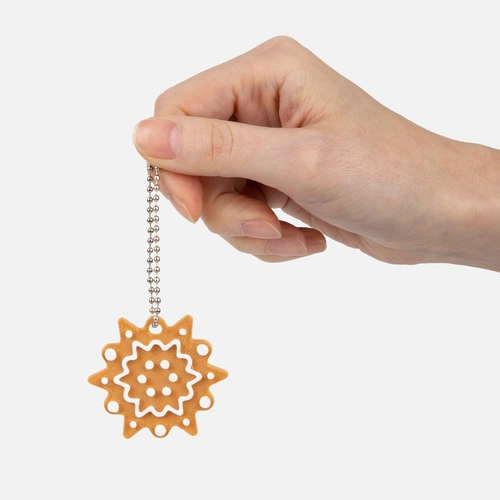 Мини-подвеска «Пряник», 3D-печать на заказ, снежинка Мини-подвеска «Пряник», 3D-печать на заказ, снежинка