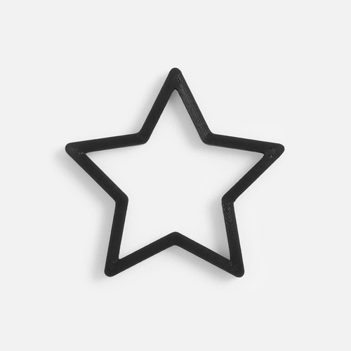 Подвеска Contour, 3D-печать на заказ, звезда Подвеска Contour, 3D-печать на заказ, звезда