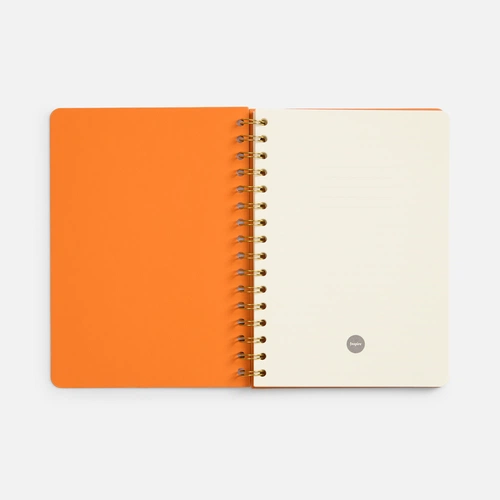 Ежедневник Spiral, недатированный, оранжевый Ежедневник Spiral, недатированный, оранжевый