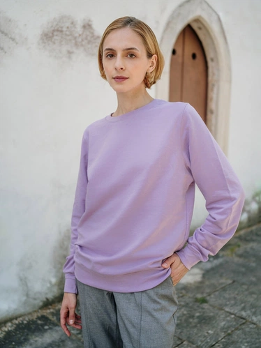 Свитшот унисекс Colombo, светло-желтый Свитшот унисекс Colombo, светло-желтый