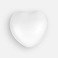 Антистресс «Сердце», белый