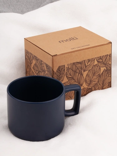 Чашка Jumbo в коробке матовая, темно-синяя Чашка Jumbo в коробке матовая, темно-синяя