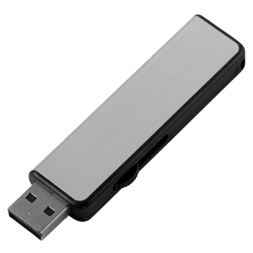 Флешка Ferrum, серебристая с черным, 8 Гб Флешка Ferrum, серебристая с черным, 8 Гб