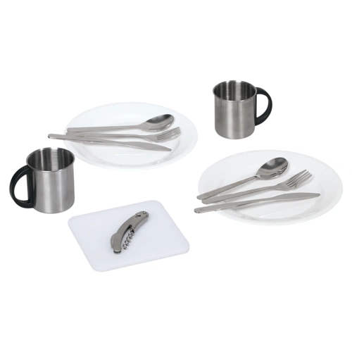 Набор для пикника Fridag на 2 персоны, темно-синий с серым Набор для пикника Fridag на 2 персоны, темно-синий с серым