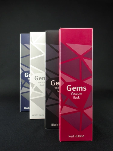 Термос Gems Black Morion, черный морион Термос Gems Black Morion, черный морион