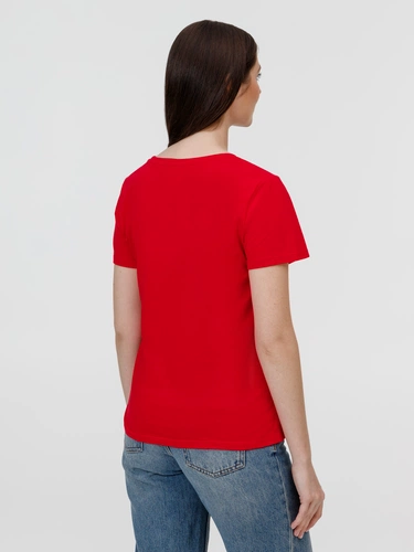 Футболка женская E150, красная Футболка женская E150, красная