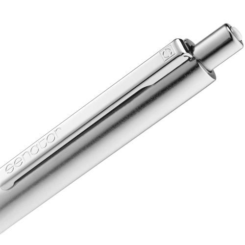 Ручка шариковая Senator Point Metal, белая Ручка шариковая Senator Point Metal, белая