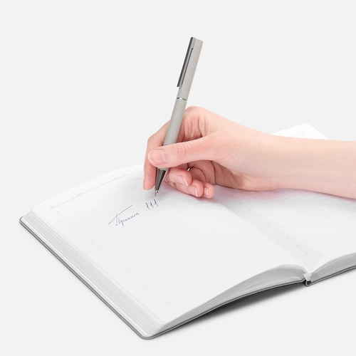 Ручка шариковая Blade Soft Touch, серая Ручка шариковая Blade Soft Touch, серая