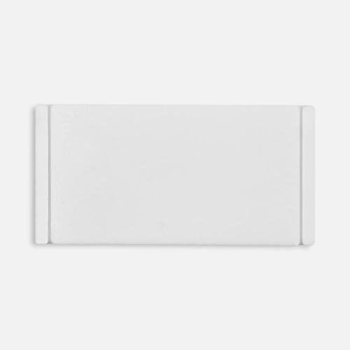 Лейбл из ПВХ Dzeta, XS, белый Лейбл из ПВХ Dzeta, XS, белый