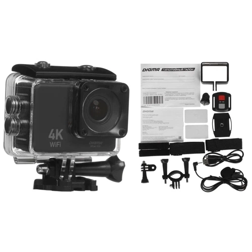Экшн-камера Digma DiCam 850, черная Экшн-камера Digma DiCam 850, черная