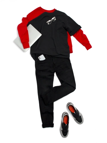 Футболка оверсайз унисекс Kosmos 2.0, темно-синяя Футболка оверсайз унисекс Kosmos 2.0, темно-синяя