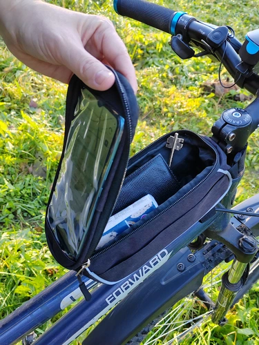 Велосумка Lead Foot, черная Велосумка Lead Foot, черная