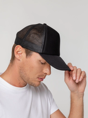 Бейсболка Sunbreaker, черная Бейсболка Sunbreaker, черная