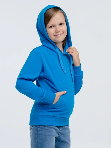 Худи детское Kirenga Kids 2.0, бирюзовое Худи детское Kirenga Kids 2.0, бирюзовое