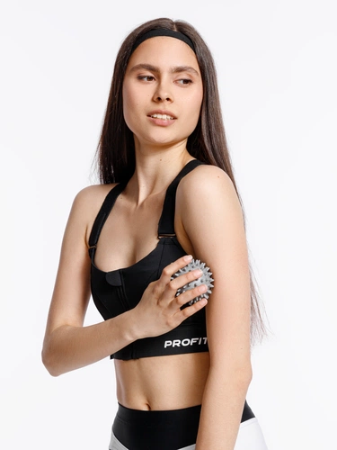 Набор массажных мячей для MФР Relaxify, черный с серым Набор массажных мячей для MФР Relaxify, черный с серым