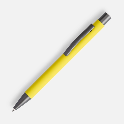 Ручка шариковая Atento Soft Touch, желтая Ручка шариковая Atento Soft Touch, желтая