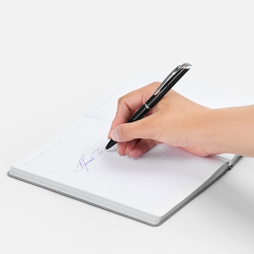 Ручка шариковая Ringa, черная Ручка шариковая Ringa, черная