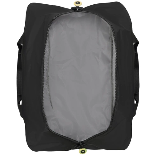 Сумка дорожная Compact Neon, черная с зеленым Сумка дорожная Compact Neon, черная с зеленым