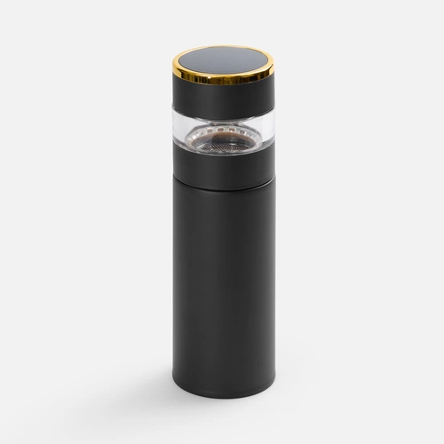 Смарт-бутылка с инфьюзером Thermory, черная Смарт-бутылка с инфьюзером Thermory, черная