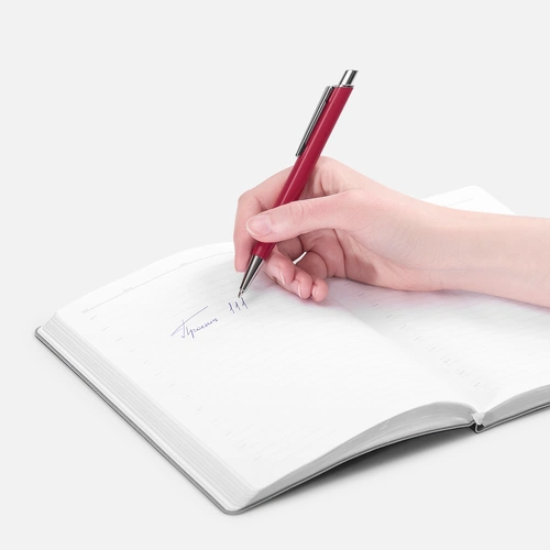 Ручка шариковая Konvent, матовая, красная Ручка шариковая Konvent, матовая, красная