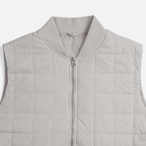 Жилет унисекс Warmbridge, светло-серый Жилет унисекс Warmbridge, светло-серый
