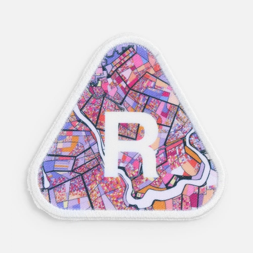 Шеврон из габардина Gabo L, белый Шеврон из габардина Gabo L, белый