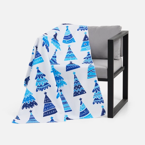 Флисовый плед Imaginario, синий Флисовый плед Imaginario, синий