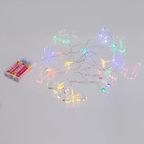 Гирлянда с индивидуальными фигурками AcryLED на заказ Гирлянда с индивидуальными фигурками AcryLED на заказ