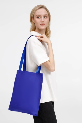 Шопер B4, синий с синими ручками Шопер B4, синий с синими ручками