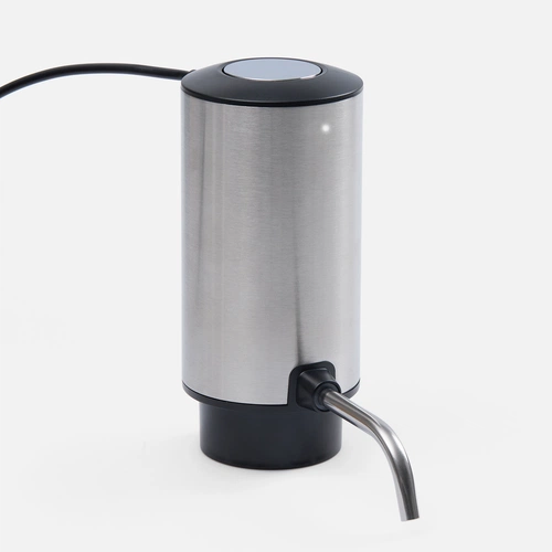 Электрический аэратор-дозатор для вина Tuoretta, серебристый Электрический аэратор-дозатор для вина Tuoretta, серебристый