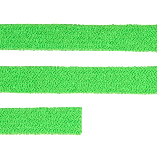 Плоский шнур Cord L, зеленый неон, 130 см Плоский шнур Cord L, зеленый неон, 130 см