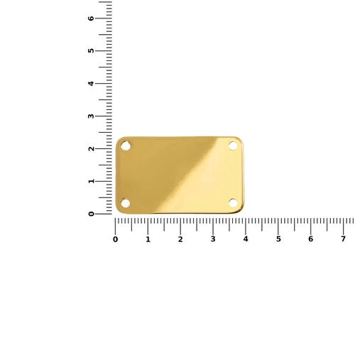 Шильдик металлический Furo, золотистый глянцевый Шильдик металлический Furo, золотистый глянцевый