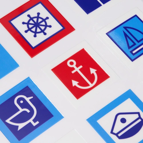 Стикерпак UV-DTF Industry, море Стикерпак UV-DTF Industry, море