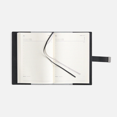 Ежедневник Repute, недатированный, черный Ежедневник Repute, недатированный, черный