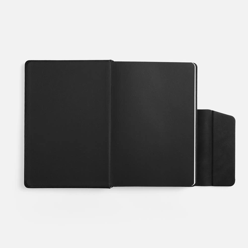 Ежедневник Leadmark, недатированный, черный Ежедневник Leadmark, недатированный, черный