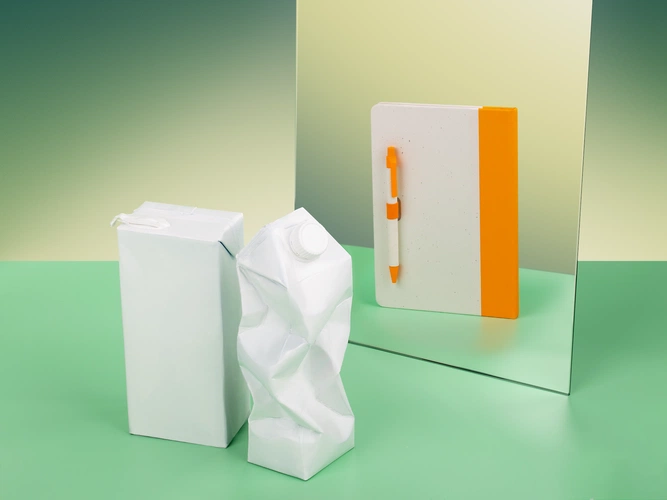 Блокнот MilkMake, оранжевый Блокнот MilkMake, оранжевый