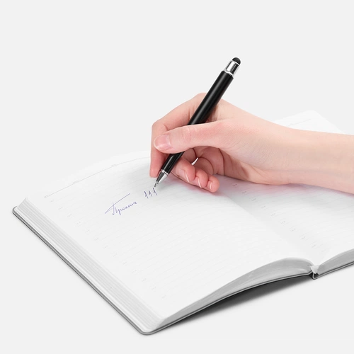 Роллер Scribo со стилусом, матовый черный Роллер Scribo со стилусом, матовый черный