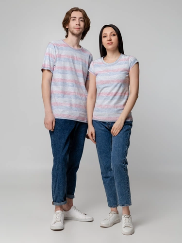 Футболка женская Rayet Lady двусторонняя, красная с синим Футболка женская Rayet Lady двусторонняя, красная с синим