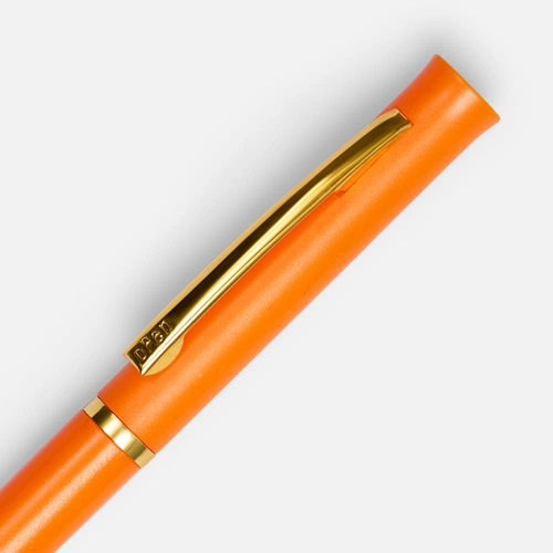 Ручка шариковая Euro Gold, оранжевая Ручка шариковая Euro Gold, оранжевая
