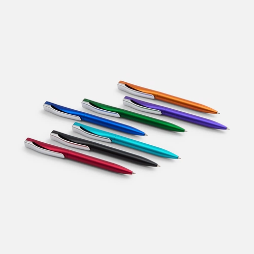 Ручка шариковая Pin Silver, фиолетовый металлик Ручка шариковая Pin Silver, фиолетовый металлик