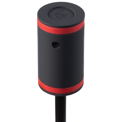 Зонт складной AOC Mini с цветными спицами, красный Зонт складной AOC Mini с цветными спицами, красный